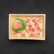Chinese Birthday Bun, Family Pack / 子母壽桃包1 套
