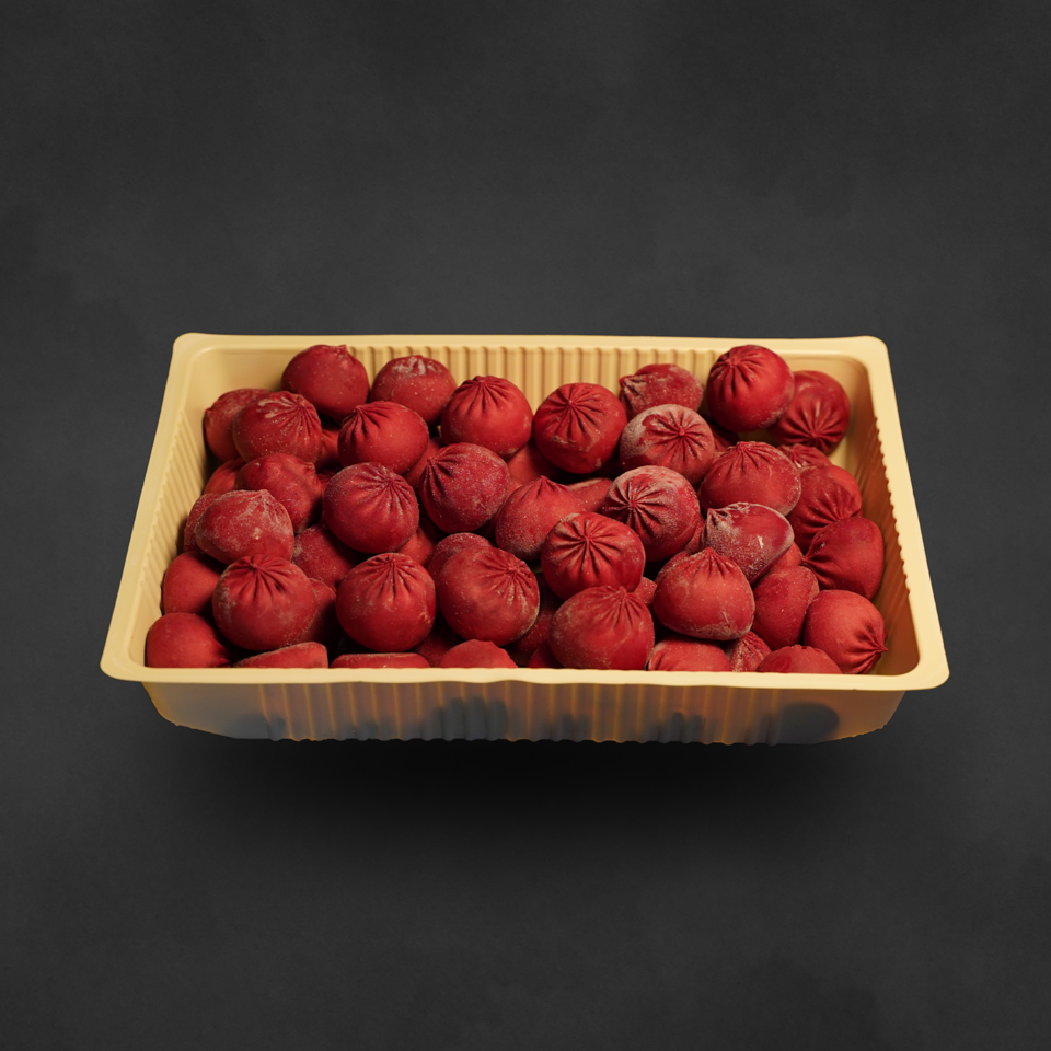 Beet Shanghai Beef Dumpling / 紅菜頭牛肉小籠包