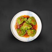 Spinach Seafood Dumpling / 翡翠海鮮餃
