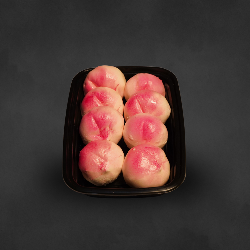 Chinese Birthday Bun / 壽桃包 - retail packaging