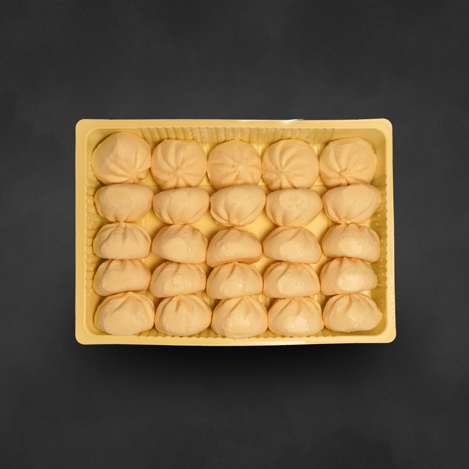 Steamed Black Pepper Beef Bun / 黑椒和牛煎包 - retail packaging